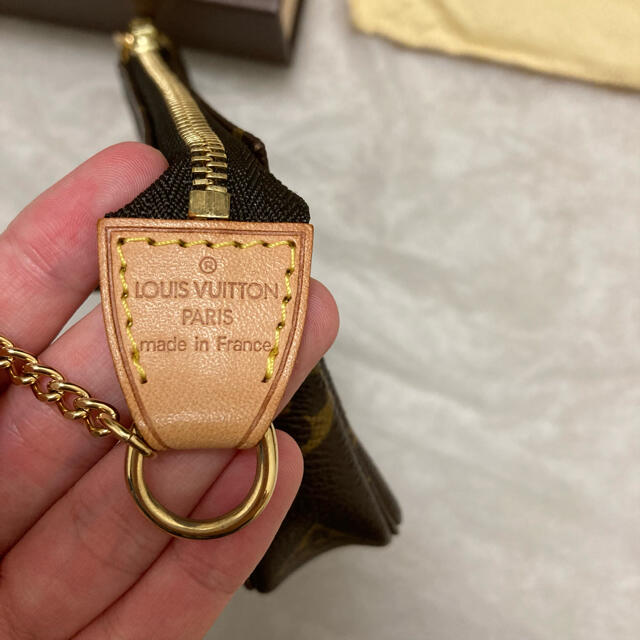 LOUIS VUITTON(ルイヴィトン)のルイヴィトン ミニポシェット アクセソワール 箱付き レディースのファッション小物(ポーチ)の商品写真