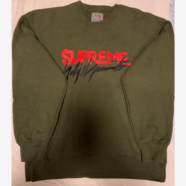 Supreme Yohji Yamamoto Crewneck ステッカー付きトップス