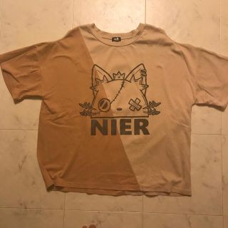 ファンキーフルーツ(FUNKY FRUIT)の今日限り大幅値下げ‼️NieR ミケちゃん オフショルダー カットソー Tシャツ(Tシャツ(半袖/袖なし))