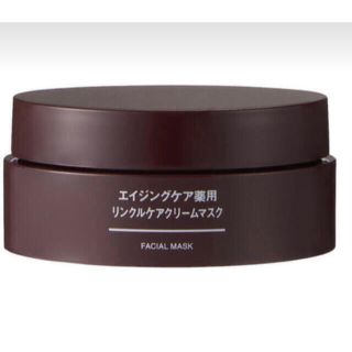 ムジルシリョウヒン(MUJI (無印良品))の品薄！無印リンクルケアクリームマスク(フェイスクリーム)