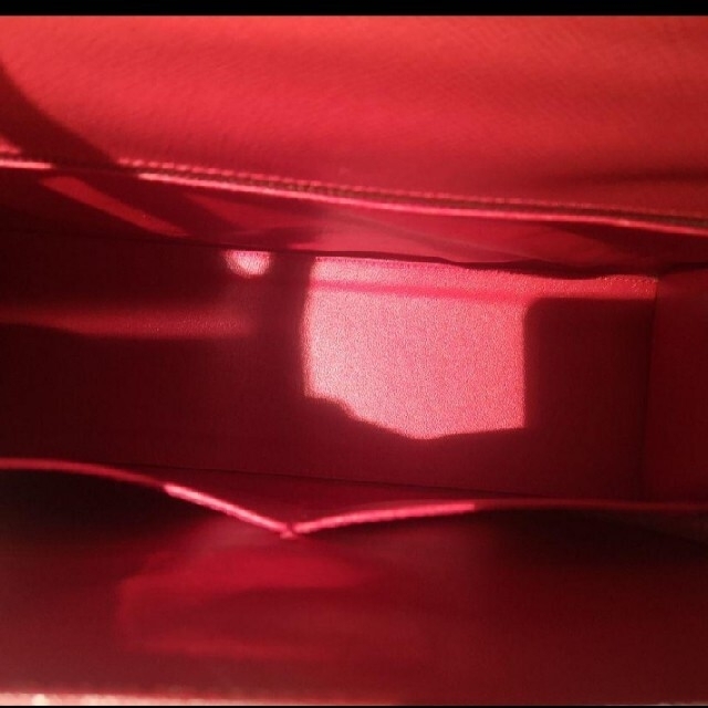 美品　32　レッド　ヘンリーハイクラス　ハイクラス　バッグ レディースのバッグ(ハンドバッグ)の商品写真