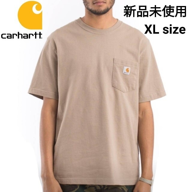 carhartt - 新品未使用 カーハート ポケットTシャツ デザート ベージュ ...