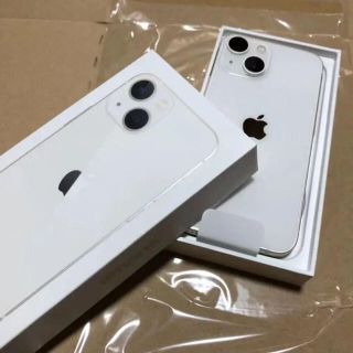 アップル(Apple)のiPhone 13 mini 256GB スターライト(スマートフォン本体)