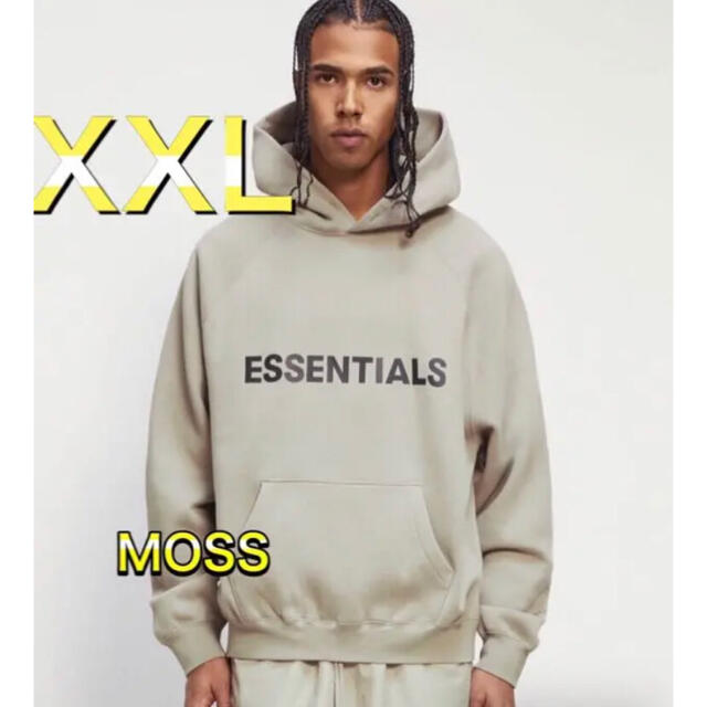 FOG Essentials  エッセンシャルズ パーカー モス  XXL