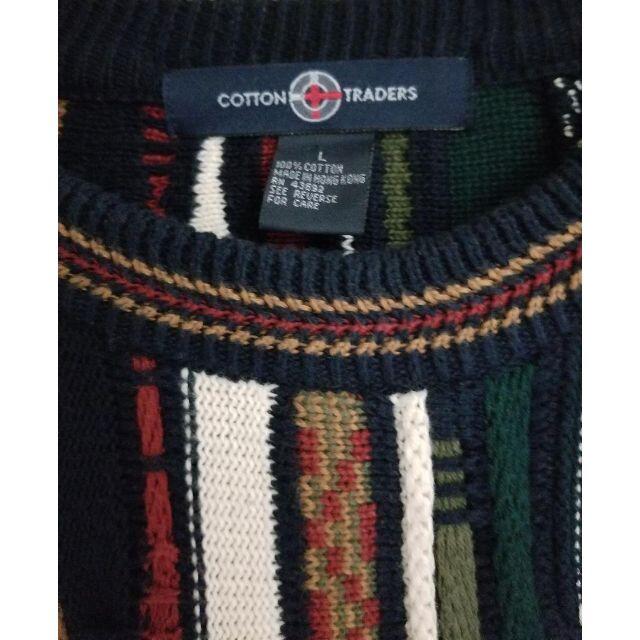 COTTON TRADERS 3Dニット