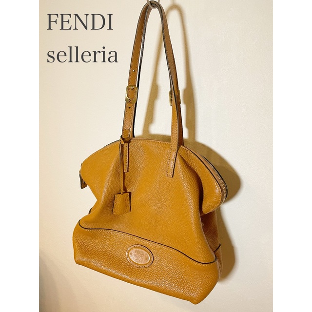 FENDI(フェンディ) セレリア ラフィア　 ハンドバッグ　ドクターズバッグ