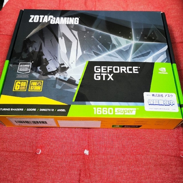 zotac geforce gtx1660 supergtx1660s