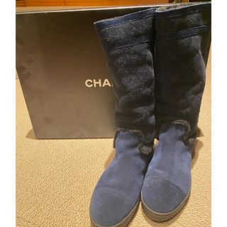 CHANEL - 最終値下げ☆シャネル ムートン ブーツ 36.5 の通販 by