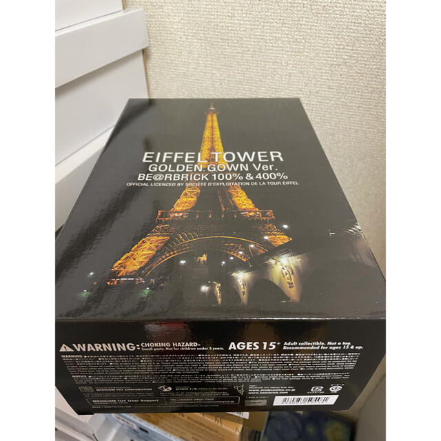 MEDICOM TOY(メディコムトイ)のBE@RBRICK EIFFEL TOWER 100% & 400% エンタメ/ホビーのフィギュア(その他)の商品写真