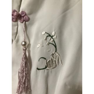 to alice♡漢服うさぎ刺繍ワンピース2way