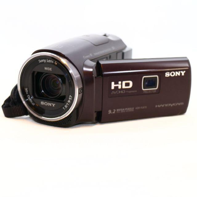 SONY(ソニー)の★美品★ SONY HDR-PJ670 ブラウン スマホ/家電/カメラのカメラ(ビデオカメラ)の商品写真