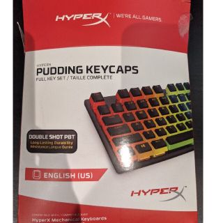 HyperX Pudding keycaps US配列 プリン キーキャップ(PCパーツ)