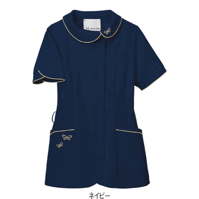 HANAE MORI(ハナエモリ)の🦋こぐましろくま様専用です🦋ハナエモリナース服🦋新品🦋 レディースのトップス(シャツ/ブラウス(半袖/袖なし))の商品写真