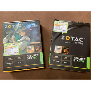 ZOTAC GeForce GTX760 外箱(PCパーツ)