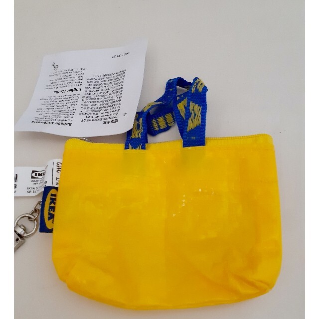 IKEA(イケア)のIKEA   黄色　ミニバッグ♪イケア　クノーリグ   新品未使用 イエロー1個 レディースのバッグ(エコバッグ)の商品写真