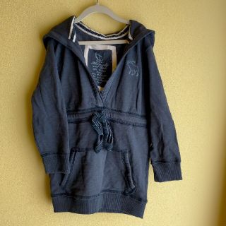 アバクロンビーアンドフィッチ(Abercrombie&Fitch)のAbercrombie&Fitch フーディ チュニックパーカー(ワンピース)