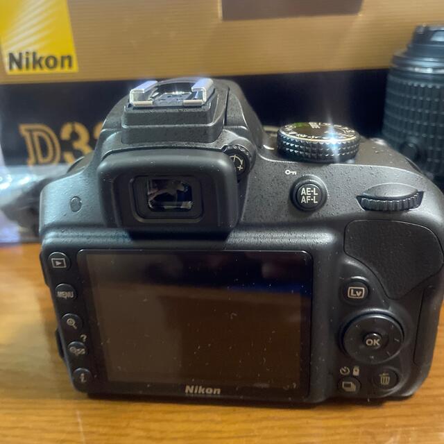 プリズムミラータイプ本体横幅Nikon D3300 BLACK