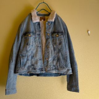 アメリカンイーグル(American Eagle)のAmerican Eagle オーバーサイズ 裏ボア デニムジャケット(Gジャン/デニムジャケット)