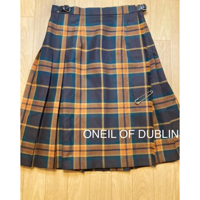 美品！ONEIL OF DUBLIN  チェック キルト巻きスカート 1