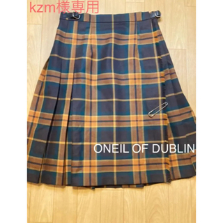 オニール(O'NEILL)の美品！ONEIL OF DUBLIN  チェック キルト巻きスカート(ひざ丈スカート)