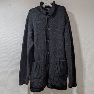 ト送料込 美品 ヨウジヤマモト ウール 縮絨 レイヤード ロング コート