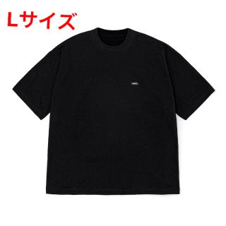 ワンエルディーケーセレクト(1LDK SELECT)のENNOY スタイリスト私物　黒Tシャツ　左胸ロゴ　Lサイズ(Tシャツ/カットソー(半袖/袖なし))