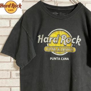 ロックハード(ROCK HARD)の90s 古着 ハードロックカフェ メキシコ製 ロゴ ビッグロゴ ビッグプリント(Tシャツ/カットソー(半袖/袖なし))