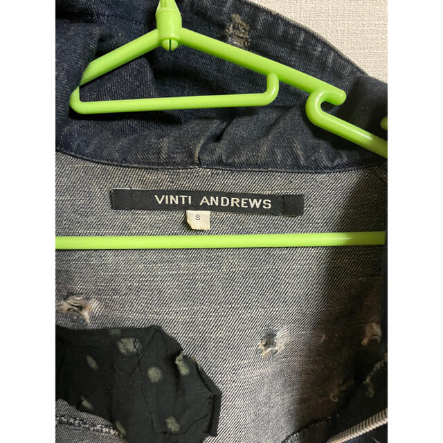 VINTIANDREWS Y2K vintage ハイダメージ デニムジャケット