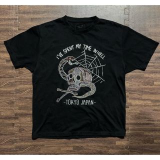 UNITED TOKYO ドクロ ヘビ 黒Tシャツ(Tシャツ/カットソー(半袖/袖なし))