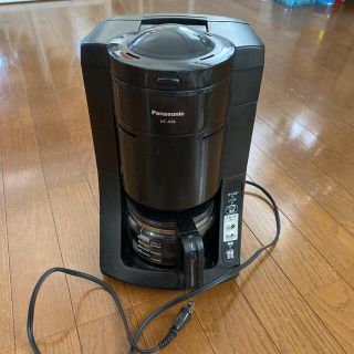 パナソニック(Panasonic)のパナソニック 沸騰浄水コーヒーメーカー 全自動タイプ ブラック NC-A56-K(コーヒーメーカー)