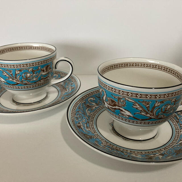 Wedgwood ウェッジウッド フロレンティーン ターコイズ カップ