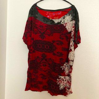 デシグアル(DESIGUAL)のデシグアル　カットソー　Ｌ(カットソー(半袖/袖なし))