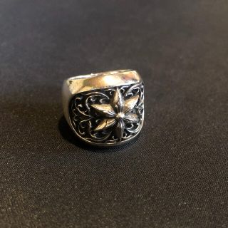 クロムハーツ(Chrome Hearts)のchrome hearts オーバルスター　リング　19号(リング(指輪))