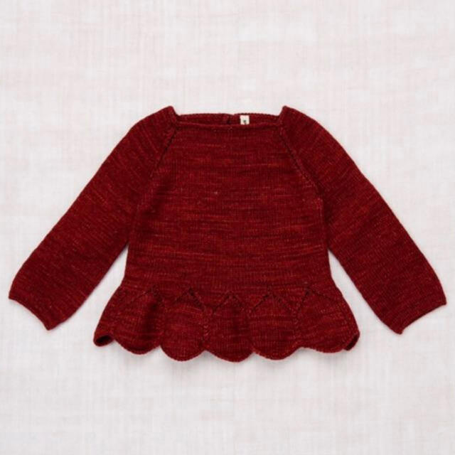 Caramel baby&child (キャラメルベビー&チャイルド)のMISHA & PUFF　Peplum pullover 4-5y キッズ/ベビー/マタニティのキッズ服女の子用(90cm~)(ニット)の商品写真