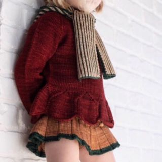 キャラメルベビー&チャイルド(Caramel baby&child )のMISHA & PUFF　Peplum pullover 4-5y(ニット)