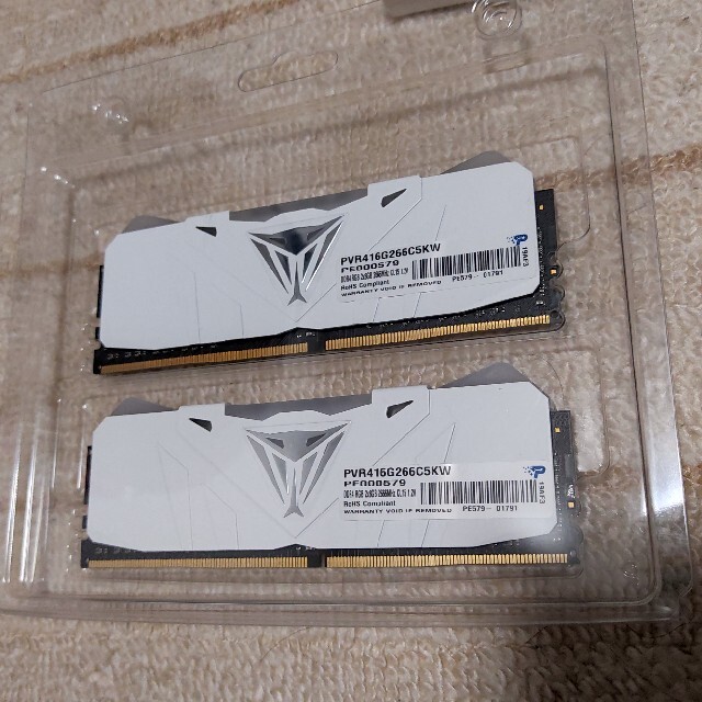 PATRIOTMEMORY VIPERRGB DDR4 8GB x2枚 1