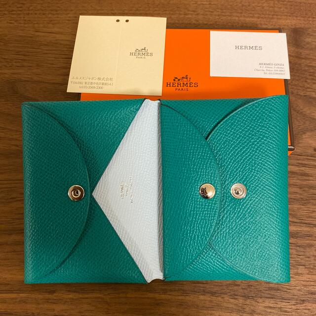 Hermes(エルメス)のくりんちゃん様専用　新品未使用　カードケース　カルヴィデュオ　ヴェルソ　 レディースのファッション小物(財布)の商品写真