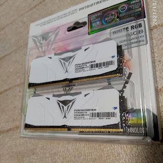 PATRIOTMEMORY VIPERRGB DDR4 8GB x2枚メモ01939