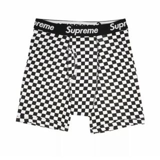 シュプリーム(Supreme)のSupreme Hanes boxer briefs ヘインズ チェッカー　S(ボクサーパンツ)