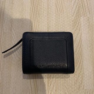 マークジェイコブス(MARC JACOBS)のマークジェイコブス　ザ　テクスチャード　ボックス　ミニ　コンパクト　ウォレット(財布)