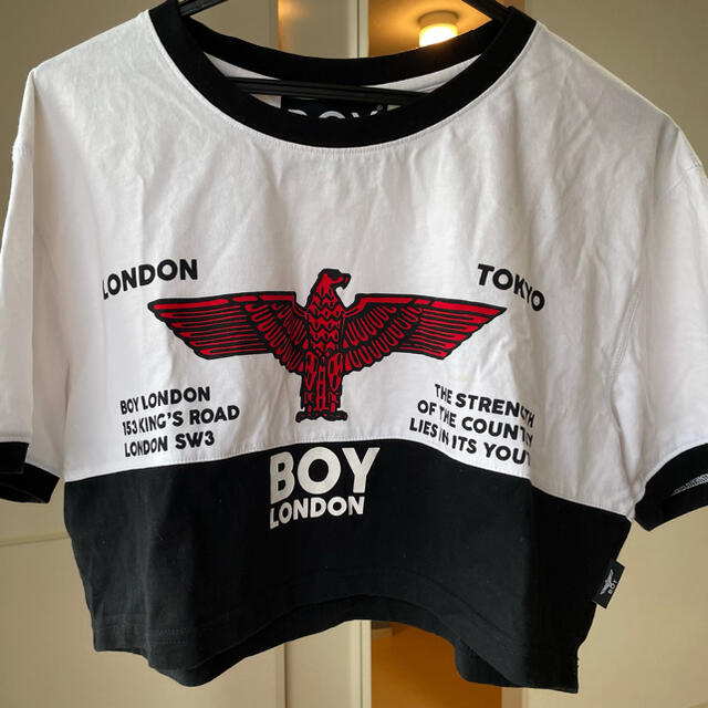 Boy London(ボーイロンドン)の最終大幅値下げ！激レア！ボーイロンドン⭐︎ショート丈Tシャツ レディースのトップス(Tシャツ(半袖/袖なし))の商品写真