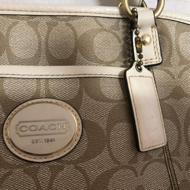 COACH(コーチ)のコーチcoach ハンドバッグ　訳あり レディースのバッグ(ハンドバッグ)の商品写真