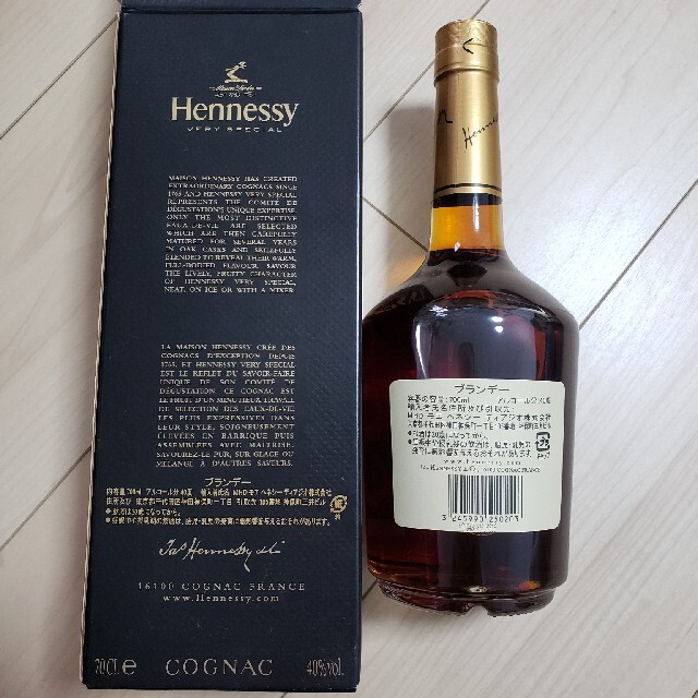 Hennessy ブランデー 食品/飲料/酒の酒(ブランデー)の商品写真