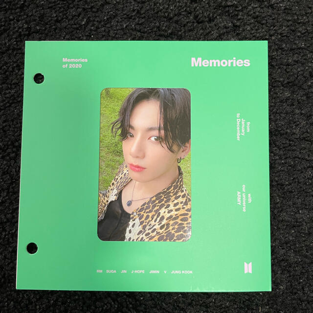 BTS Memories 2020 Blu-ray ジョングク　トレカ