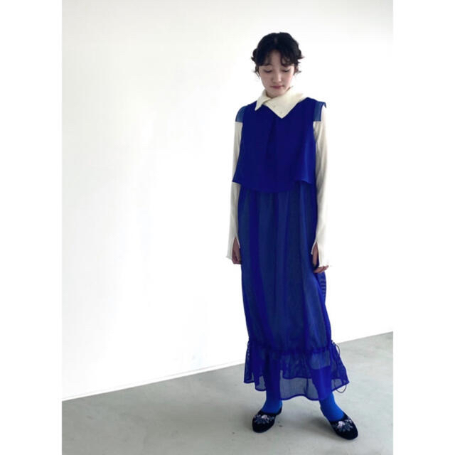 ISSEY MIYAKE(イッセイミヤケ)の完売アイテム‼️ 〔rich〕Smooth Mesh dress  レディースのワンピース(ロングワンピース/マキシワンピース)の商品写真