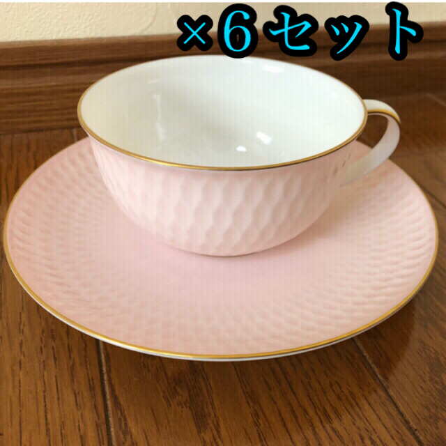 ☆未使用☆ノリタケ　カップ&ソーサー　6客セット