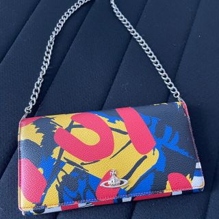 ヴィヴィアンウエストウッド(Vivienne Westwood)の【再値下12/4！】viviennewestwood 長財布　チェーン付き(財布)