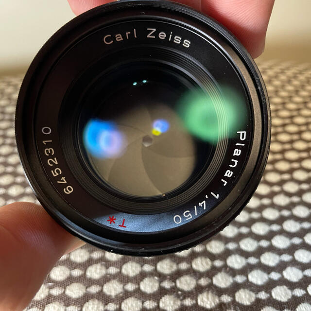 京セラ(キョウセラ)のCarl Zeiss Planar T* 50mm F1.4 CONTAX  スマホ/家電/カメラのカメラ(レンズ(単焦点))の商品写真