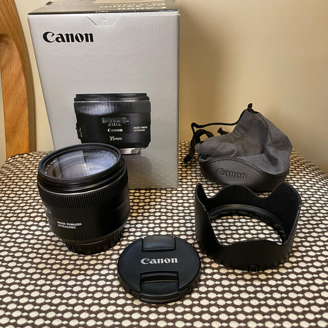 Canon - EF35mm F2 IS USM フィルター付き美品の通販 by チタン's shop ...