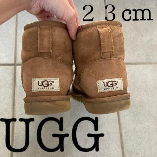 アグ(UGG)のUGG ムートンブーツ クラシックミニ キャメル CHESTNUT(ブーツ)